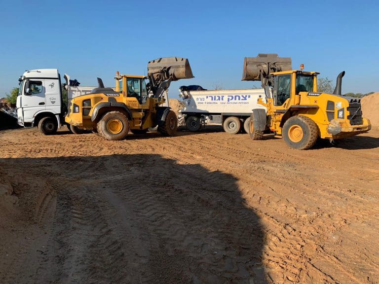 קבלן עבודות עפר ופיתוח באזור גן יבנה